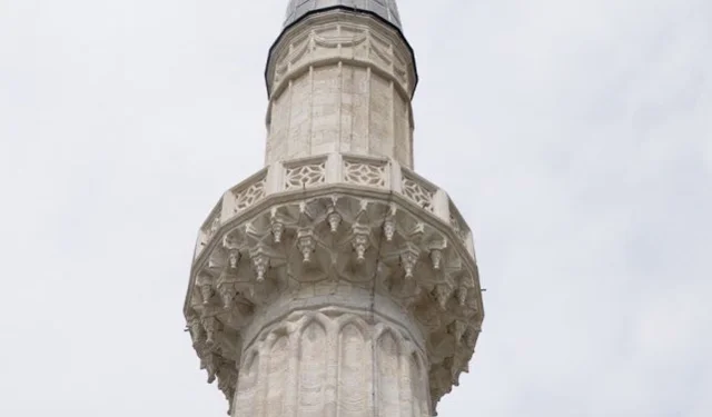 Ayasofya'da kuzeydoğu minare restorasyonu tamamlandı