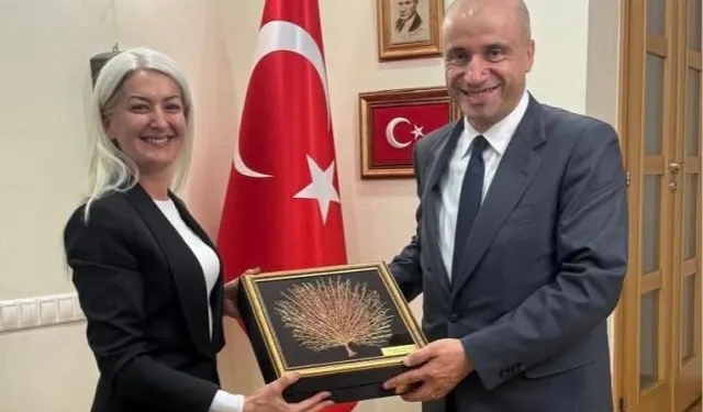 Trakya eğitim ordusundan Filibe Başkonsolosu Manav'a ziyaret