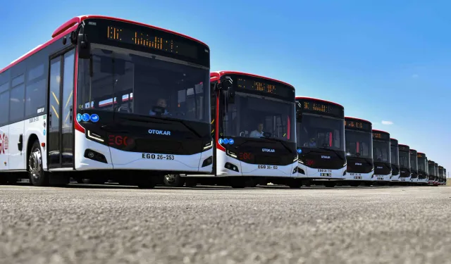 Ankara'da toplu taşımaya 20 yeni otobüs