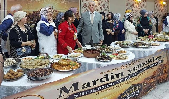 Mardin Gastronomi Festivaline yoğun ilgi