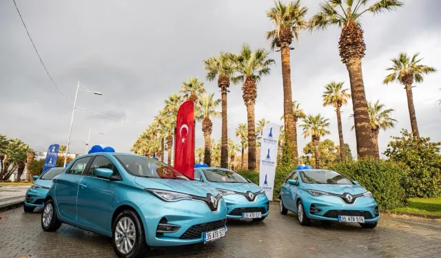 İzmir'in elektrikli araç filosuyla 25 milyon lira tasarruf