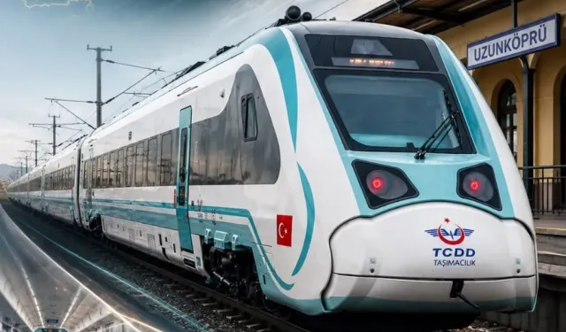Milli elektrikli tren setleri Uzunköprü-Halkalı hattında ilk sefere 22'sinde çıkıyor