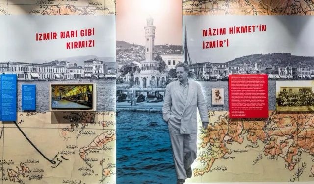Nâzım Hikmet sergisi İzmir'de açıldı