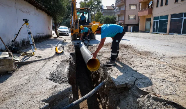 Sakarya'da Ankara Caddesi'nin yağmursuyu altyapısı yenileniyor