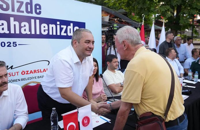 Keçiörenlilerden Başkan Özarslan'a sevgi gösterisi : Daha önceleri nerelerdeydin?