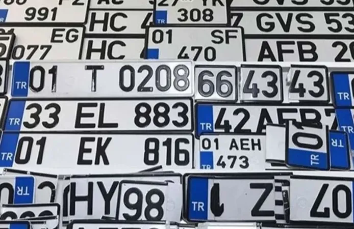 EGM'den plaka kullanımıyla ilgili uyarı