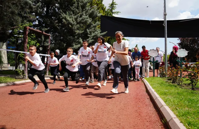 Keçiören'de engelsiz spor heyecanı