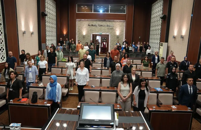 Keçiören'de belediye personeline resmi yazışma eğitimi