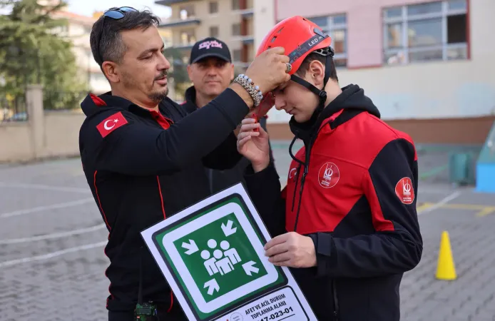 Keçiören'de afetlere karşı bilinçlilik
