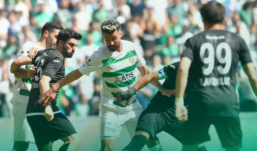Bursaspor şampiyonluğu kupayla taçlandırdı... Cumhurbaşkanı Erdoğan’dan şampiyonluk tebriği