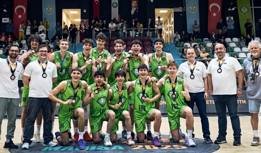 TOFAŞ , Gençler Basketbol Şampiyonlar Ligi'nde üçüncü oldu