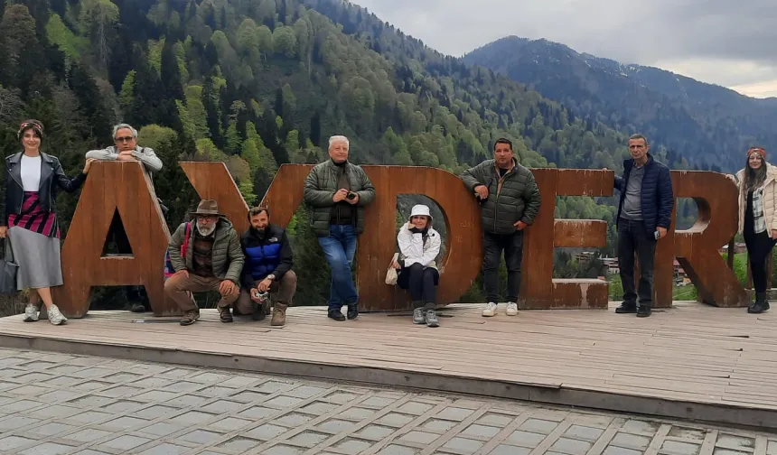 İzmirli gazeteciler Rize’nin doğası ve kültürüyle tanıştı