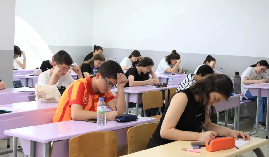 Keçiören 'de LGS provası