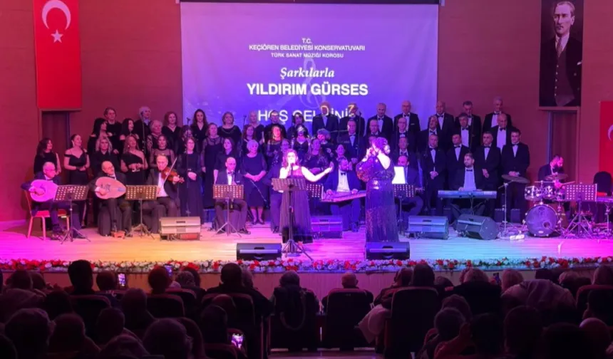 Keçiören'de Yıldırım Gürses anısına konser