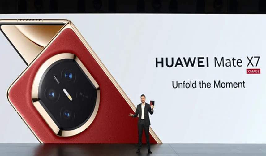Now Is Yours: Huawei Mate X7'yi yenilikçi ürünlerden oluşan yeni bir seriyle piyasaya sürüyor