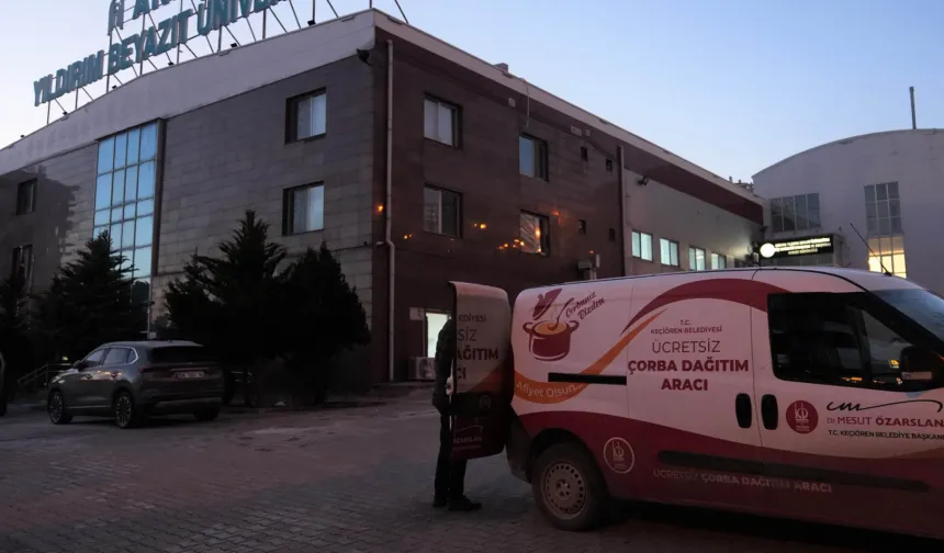 Keçiören güne sıcak çorba ile başlıyor