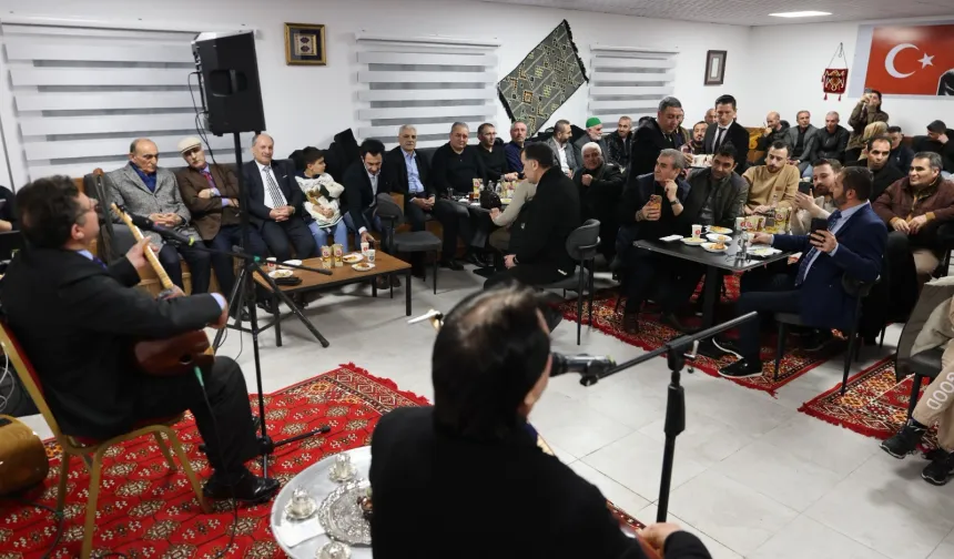 Keçiören'de Aşıklar Kıraathanesi'nde geleneksel ramazan coşkusu