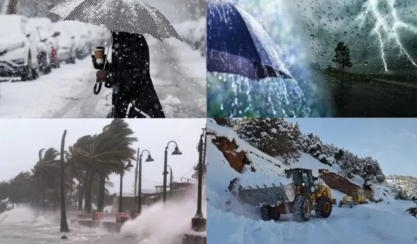 Yurt genelinde sert kış koşulları