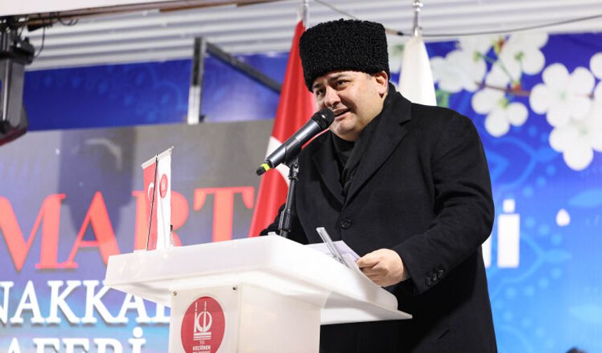 Keçiören'de Çanakkale Zaferi'nin yıl dönümünde şehitler anıldı