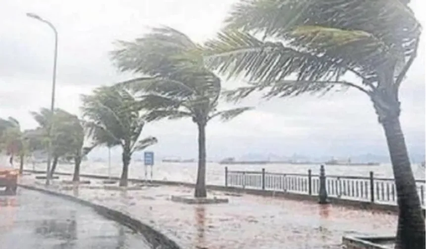 Meteoroloji'den kuvvetli yağış ve fırtına uyarısı