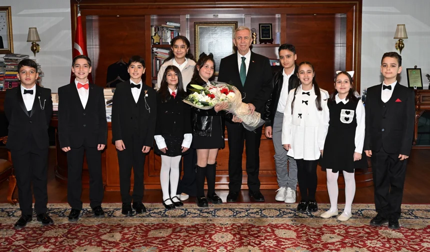 Ankara'da 23 Nisan coşkusu