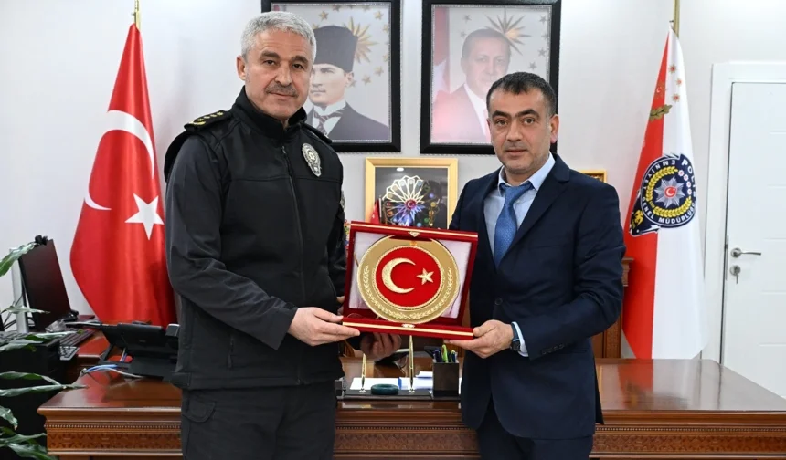 Düzceli gazetecilerden 'Emniyet'li ziyaret