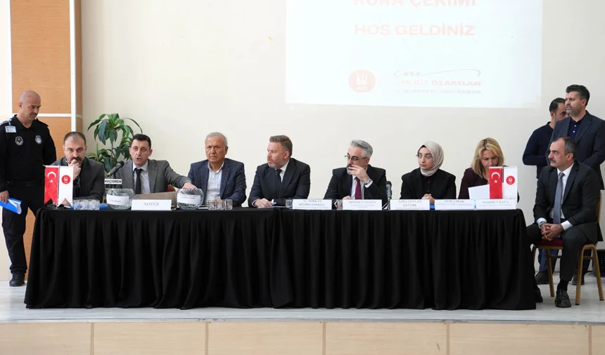 Keçiören'de kurban satış alanları noter huzurunda belirlendi