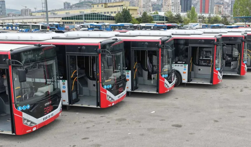 Ankara'da toplu taşıma filosu güçleniyor
