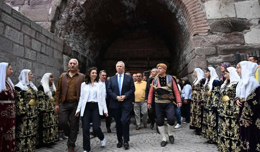 Ankara Kalesi Kale Şenlikleri'ne ev sahipliği yaptı