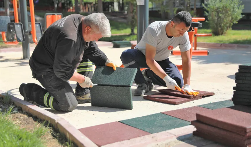 Keçiören'de parklar yenileniyor