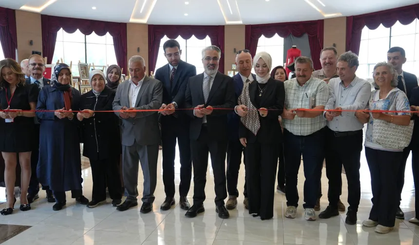 Ankara Keçiören'de Sanat ve Emek Sergisi açıldı