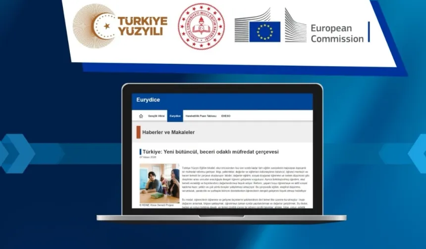 Türkiye'nin eğitim modeli Avrupa Eğitim Bilgi Ağı'nda yayımlandı