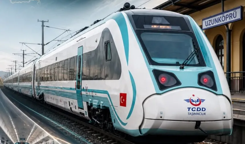 Milli elektrikli tren setleri Uzunköprü-Halkalı hattında ilk sefere 22'sinde çıkıyor