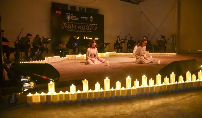 Ankara'da miras alanında sanat buluşması