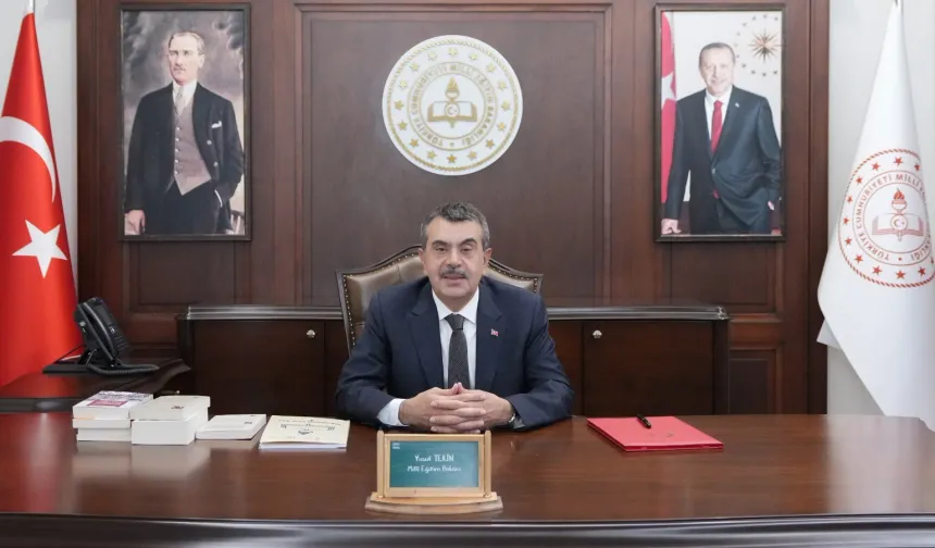 Bakan Tekin'den yeni eğitim yılı mesajı