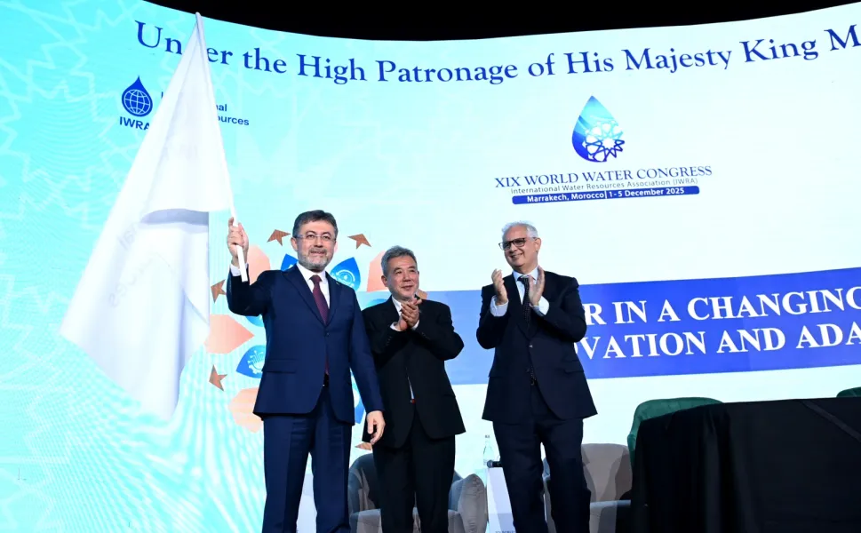 Türkiye, bayrağı Fas'ta devraldı! 20. Dünya Su Kongresi 2027'de İstanbul'da