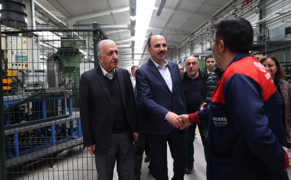 Konya'da Başkan Altay 3. OSB'yi ziyaret etti