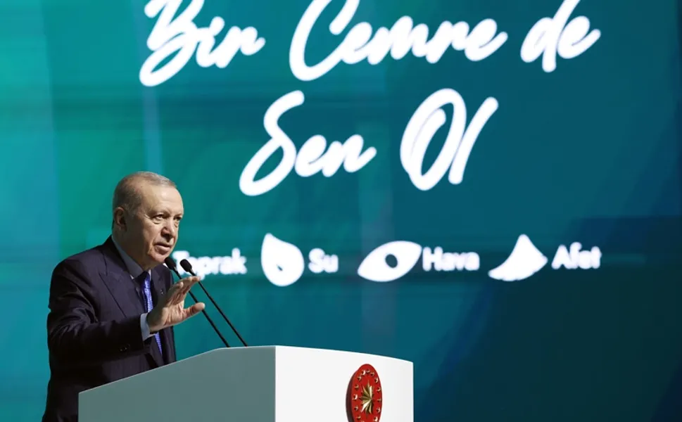 Cumhurbaşkanı Erdoğan; Hava, su ve toprak kirliliği ürkütücü boyutta