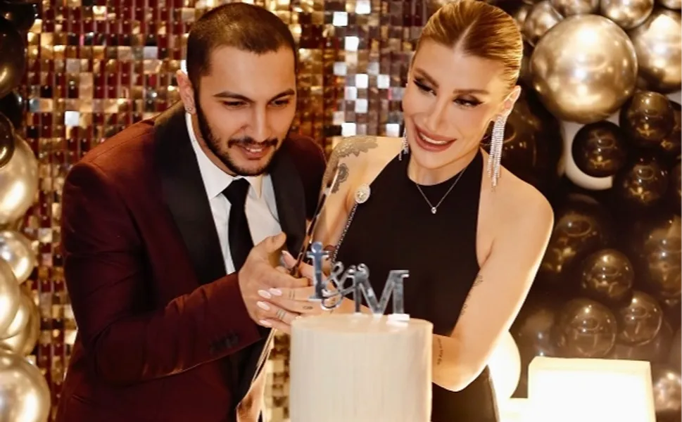 İrem Derici, Melih Kunukcu ile evliliğe ilk adımı attı