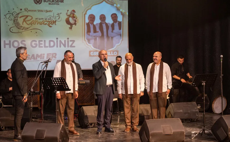 Ramazan etkinliklerinde Grup Tillo Malatyalıları mest etti