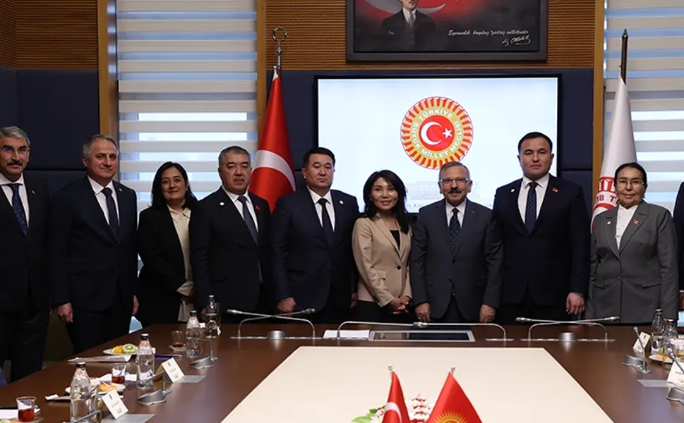 Türkiye ile Kırgızistan dostluk grupları TBMM'de görüştü