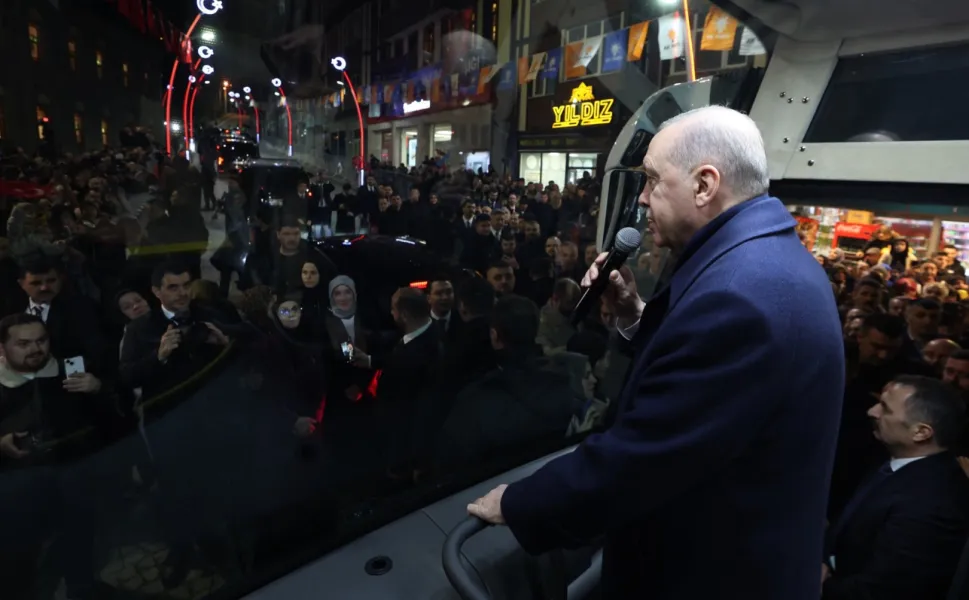 Cumhurbaşkanı Erdoğan memleketi Rize'de