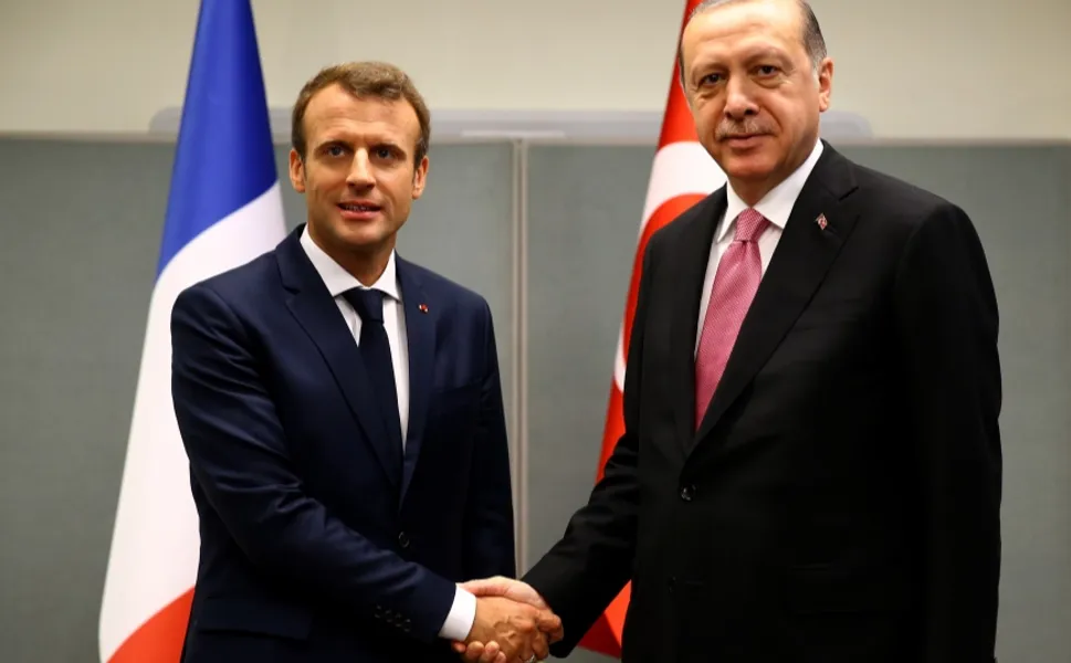 Erdoğan, Macron ile küresel çatışmaları görüştü