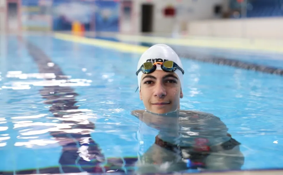 Eskişehirli milli yüzücü İtalya'da Türkiye'yi temsil edecek