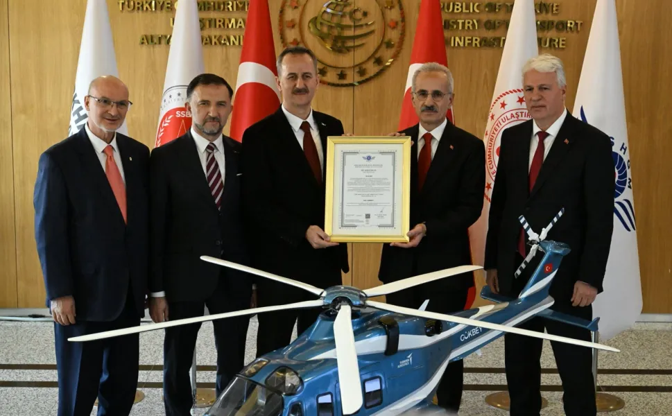Gökbey'e uçuşa elverişlilik sertifikası