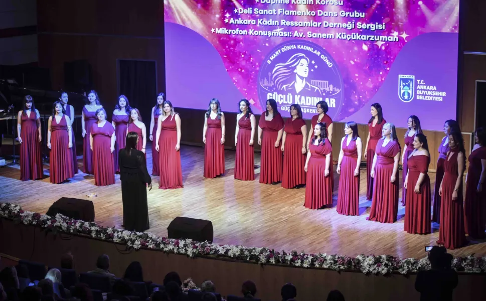 Kadınların gücü Başkentte yankılandı