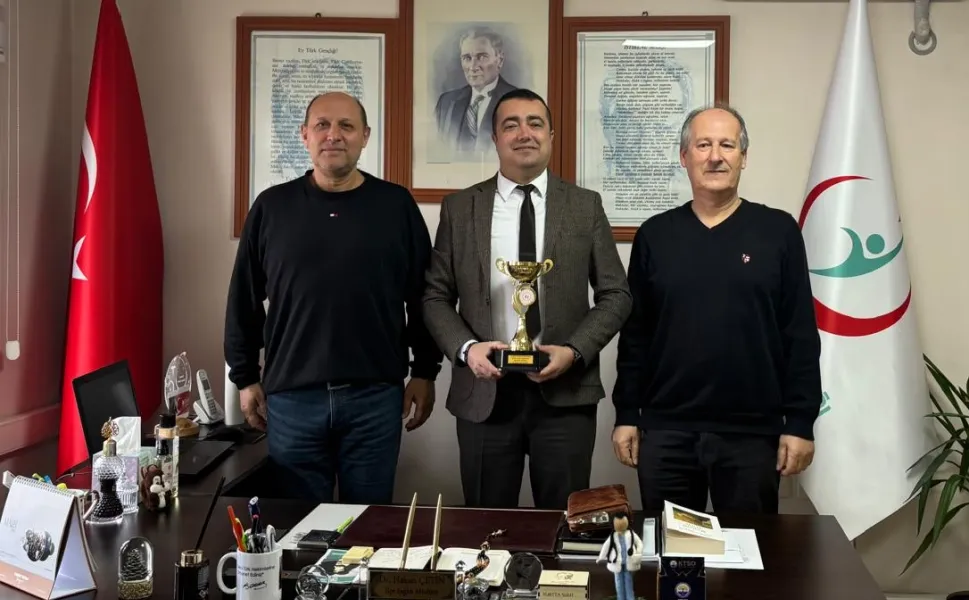 Masa tenisinde şampiyon Keşan İlçe Sağlık