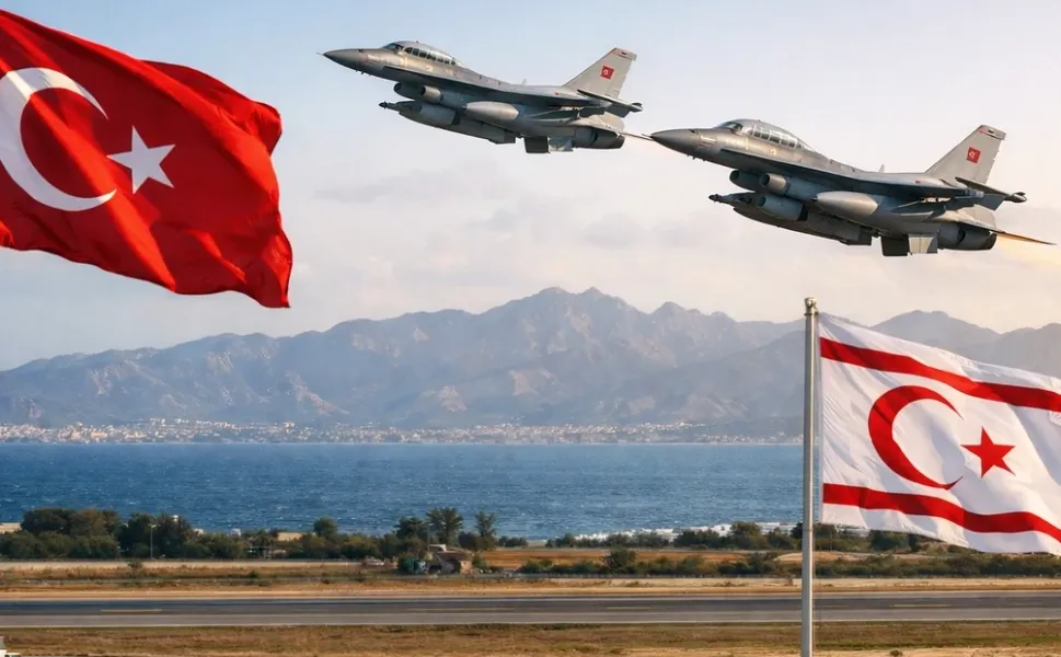 Türkiye'den KKTC'ye askeri takviye! 6 adet F-16 KKTC'ye konuşlandırıldı