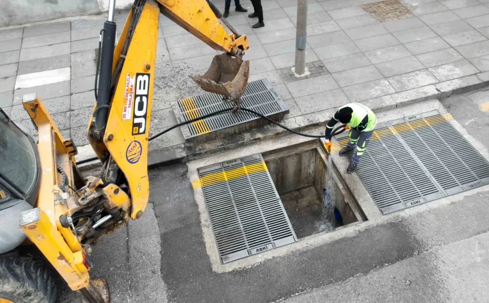 Ankara'da yağmur suyu altyapısında yoğun bakım
