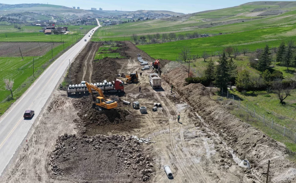Ankara'da yeni bağlantı bulvarı çalışması başladı